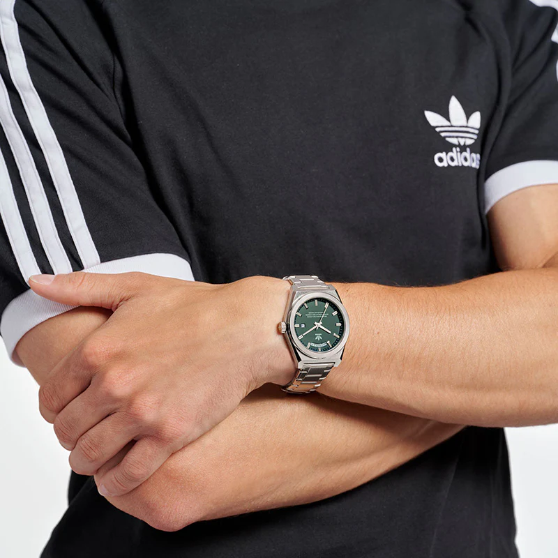 Adidas Originals Code Five Unisex Green Watch - Image 6