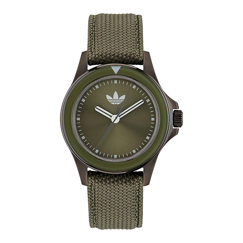 Adidas Originals Expression One Unisex Green Watch