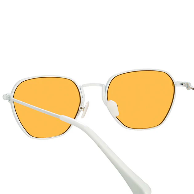 Alessandra Rich x Linda Farrow Orange Women’s Sunglasses - Image 7