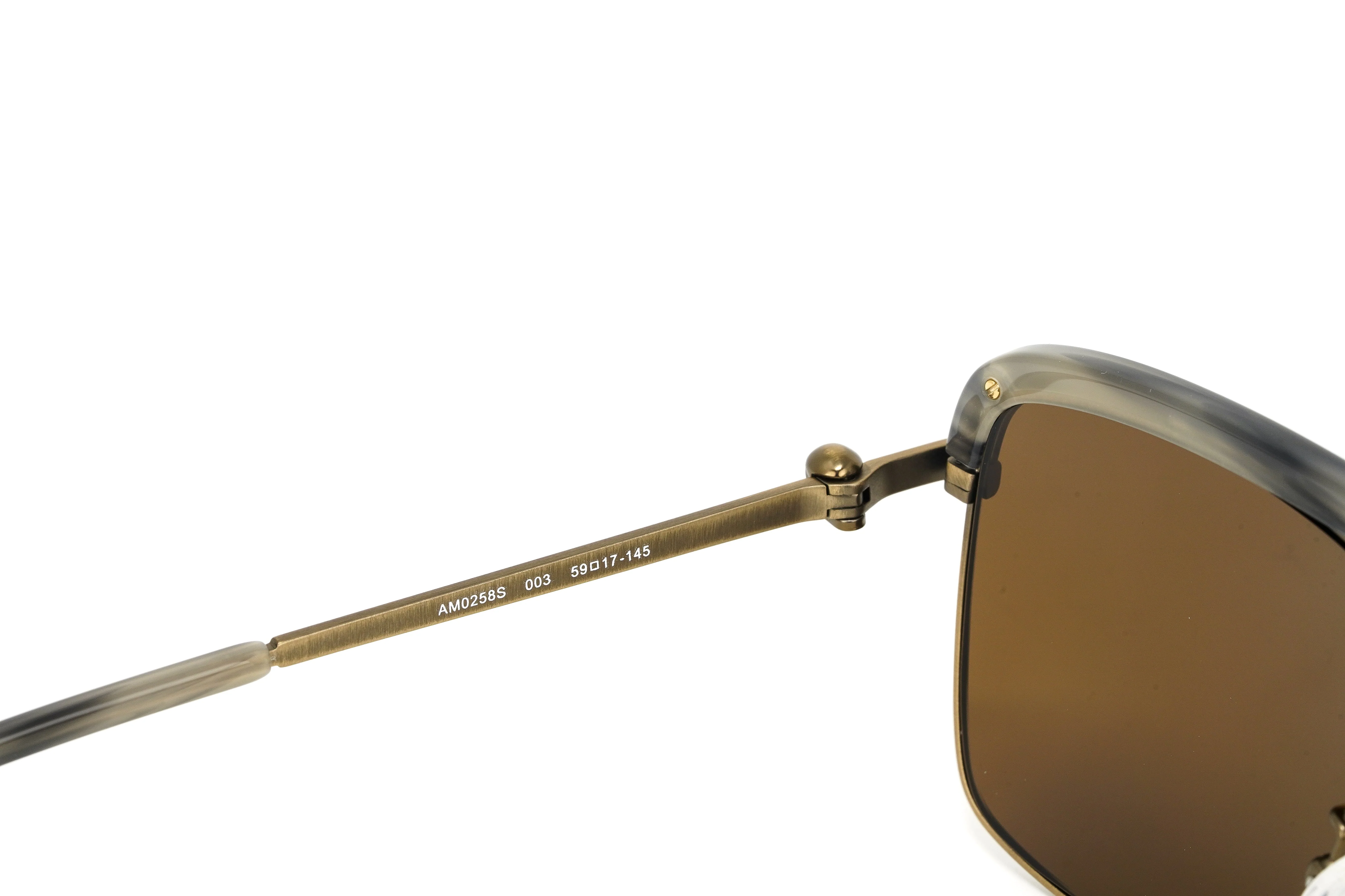 Alexander McQueen Men's Sunglasses Browline Bronze - Image 6