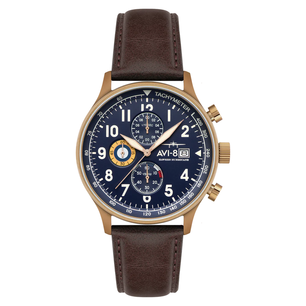 AVI-8 Hawker Hurricane Rose Gold Watch