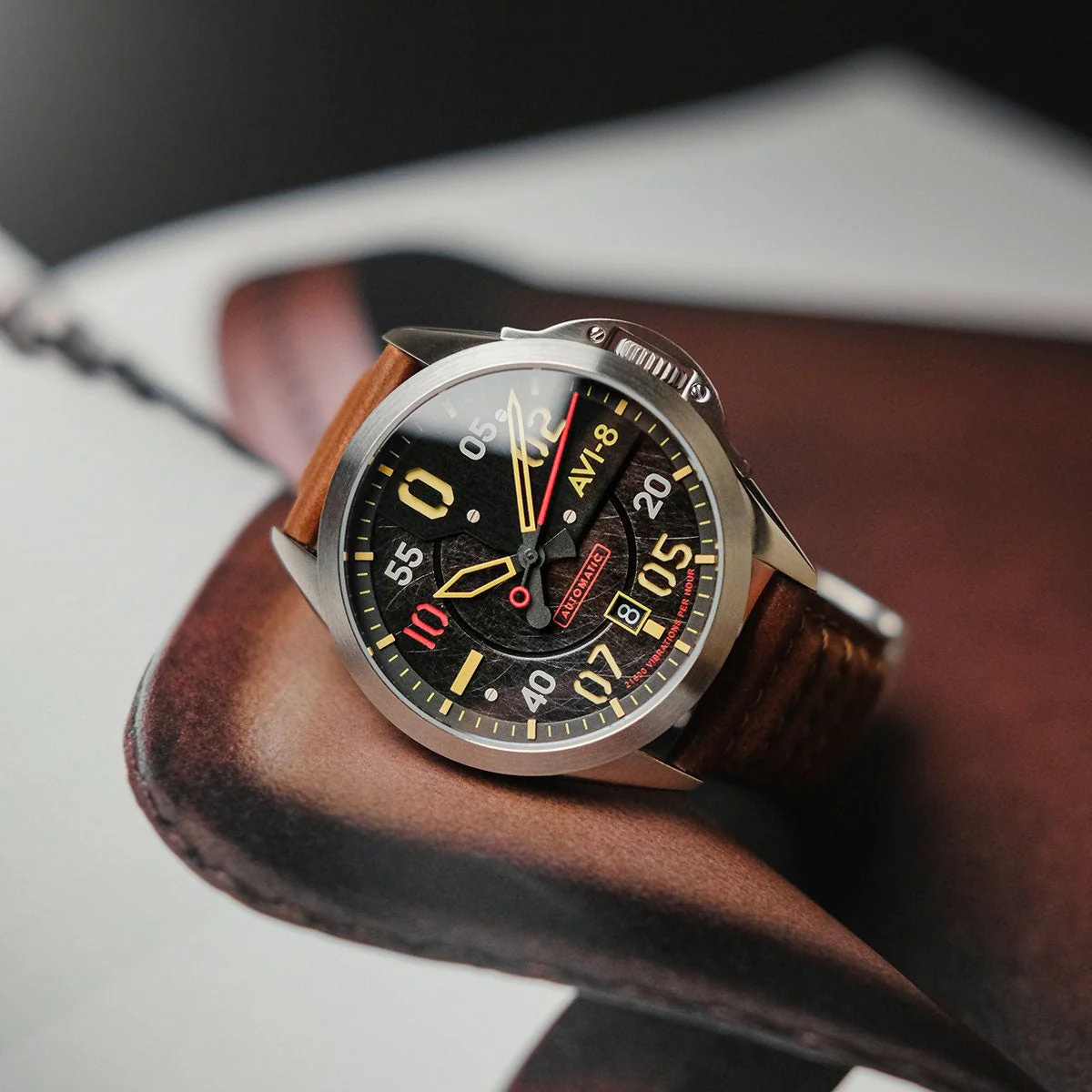 AVI-8 Hitchcock Automatic Meadow Brook Watch - Image 2