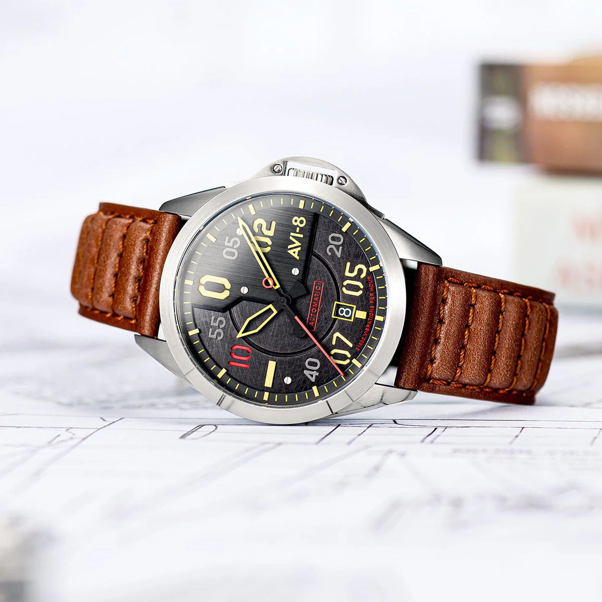 AVI-8 Hitchcock Automatic Meadow Brook Watch - Image 3