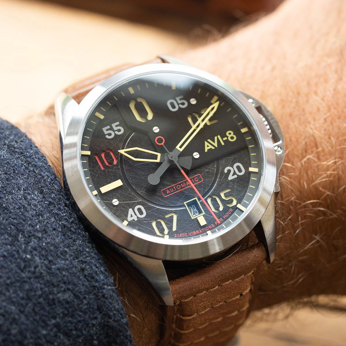 AVI-8 Hitchcock Automatic Meadow Brook Watch - Image 4