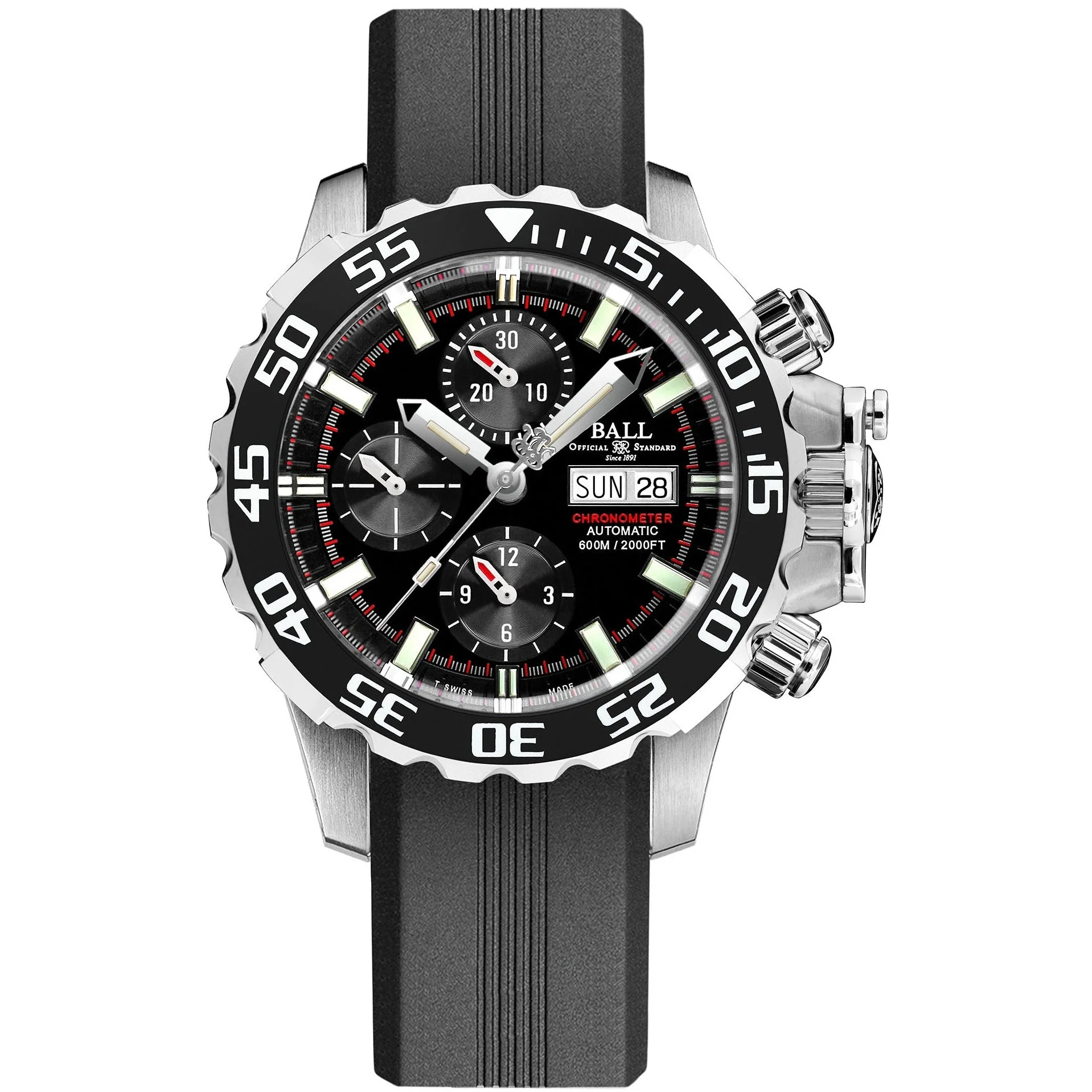 Ball Engineer Hydrocarbon NEDU Men's Black Watch