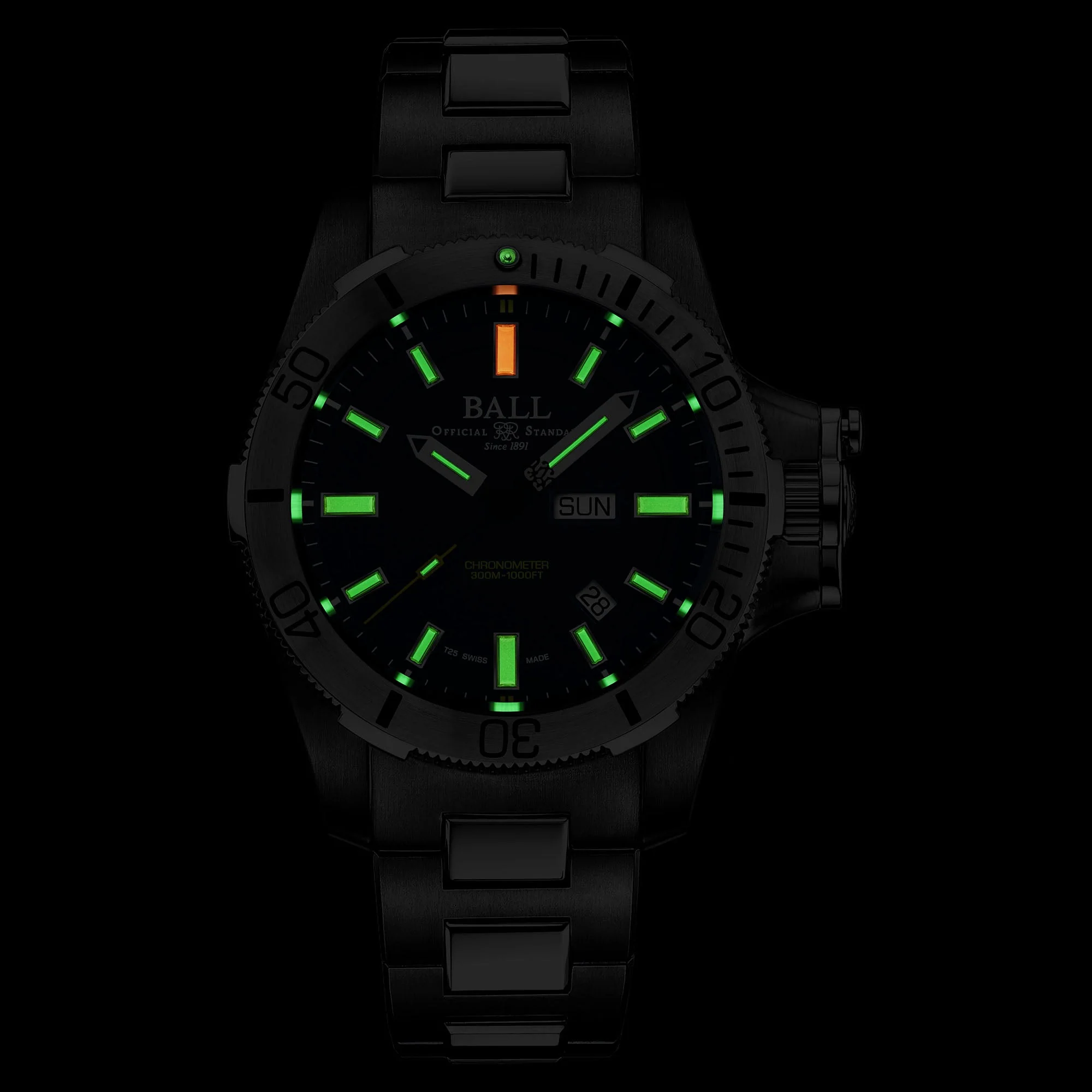 Ball Engineer Hydrocarbon Submarine Warfare Men's Blue Watch - Image 2