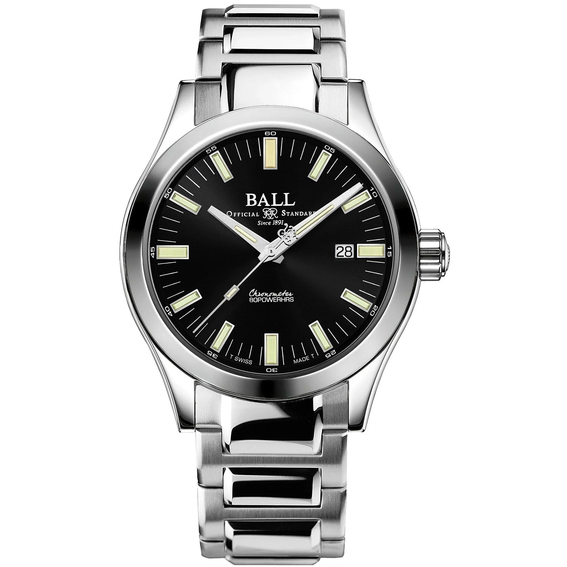 Ball Engineer M Marvelight (43mm) Men's Black Watch
