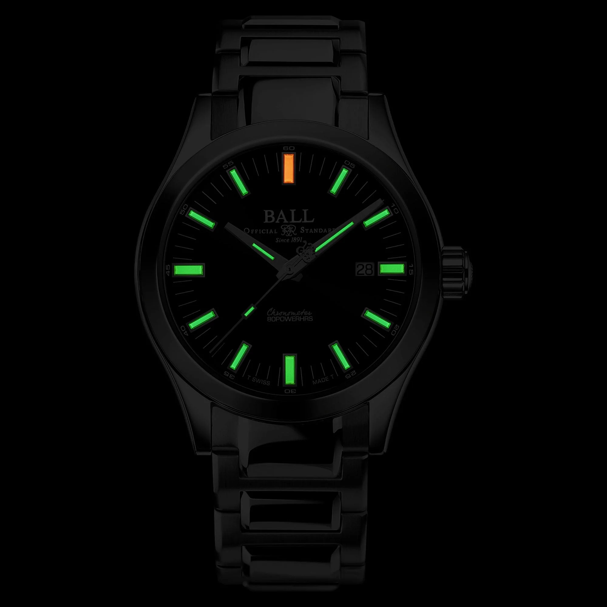 Ball Engineer M Marvelight (43mm) Men's Black Watch - Image 3
