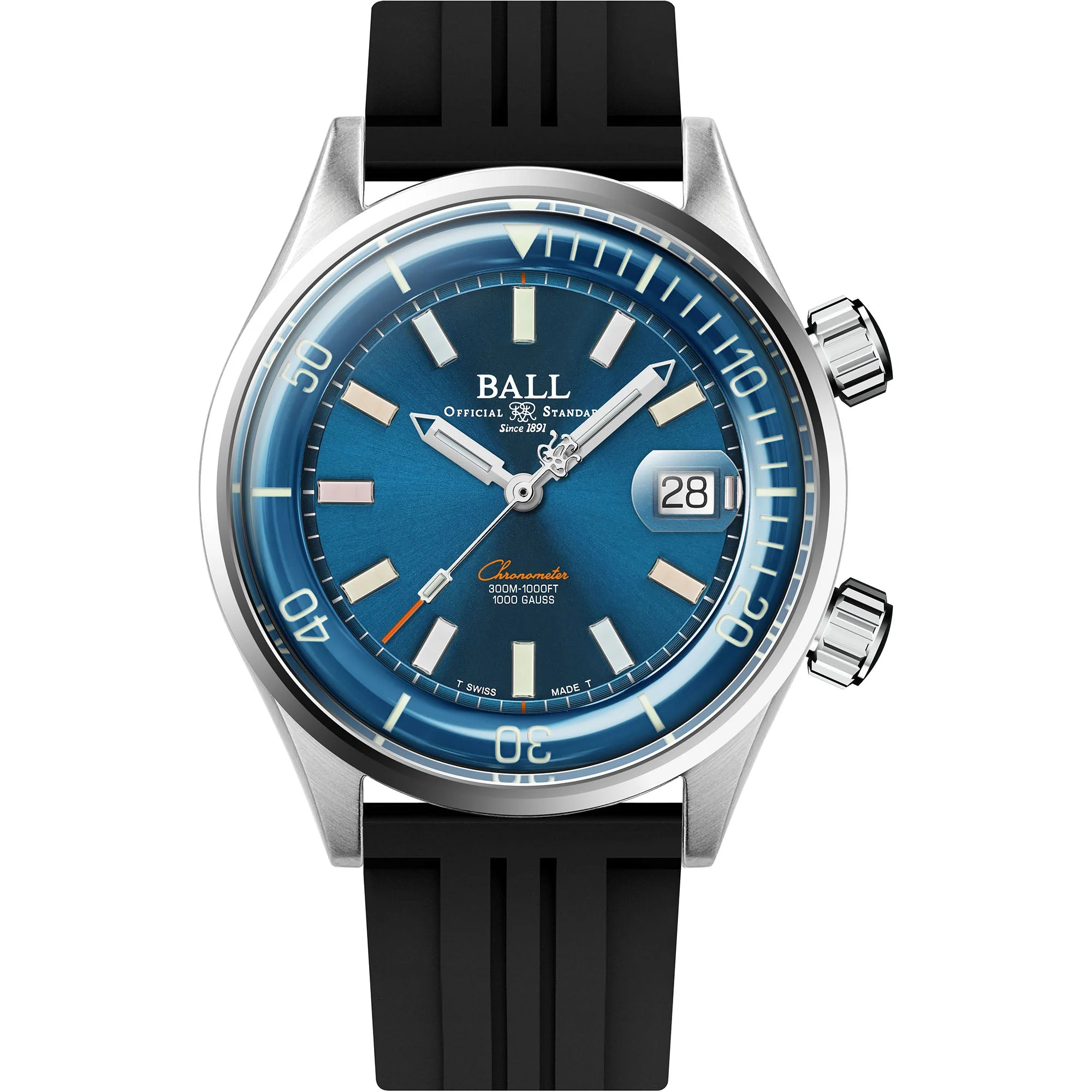 Ball Engineer Master II Diver Chronometer Men's Blue Watch