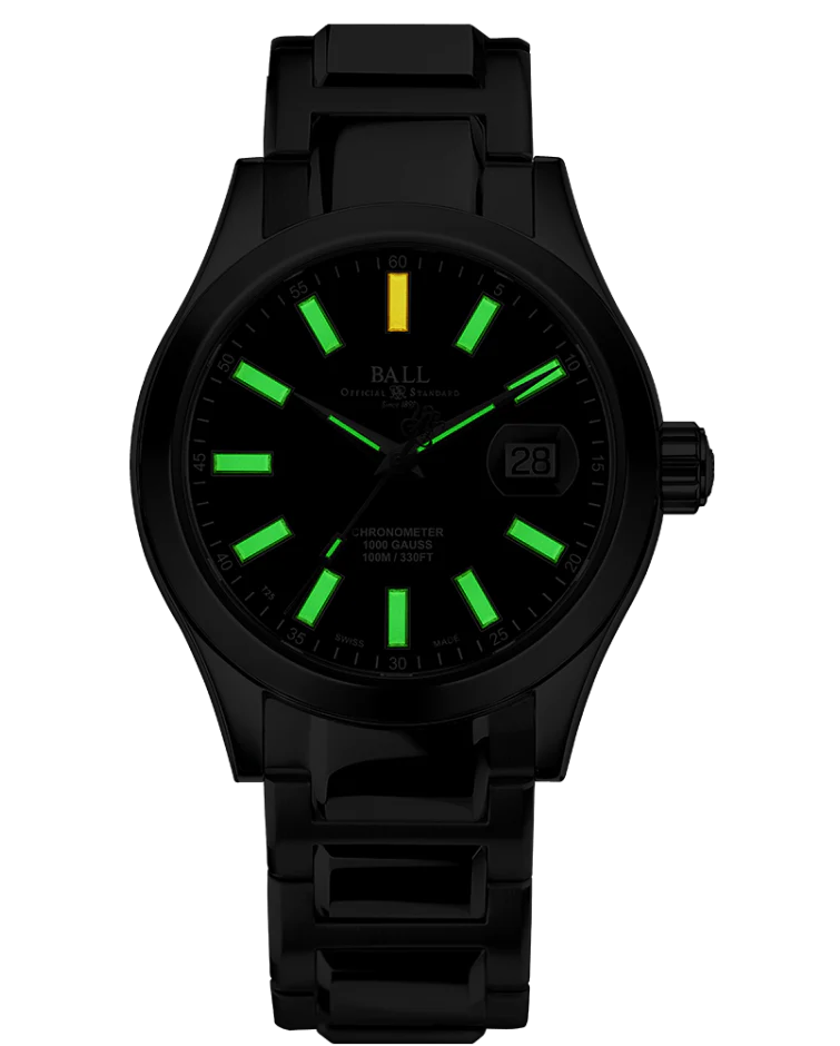 Ball Men's Watch Engineer III Marvelight Chronometer Black - Image 2
