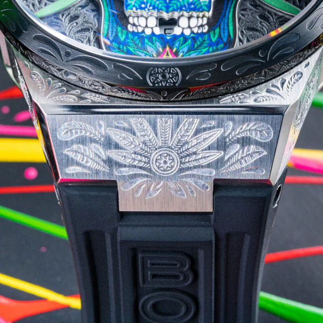 Bomberg Bolt-68 Neo Tulum Skull Men's Black Watch - Image 4