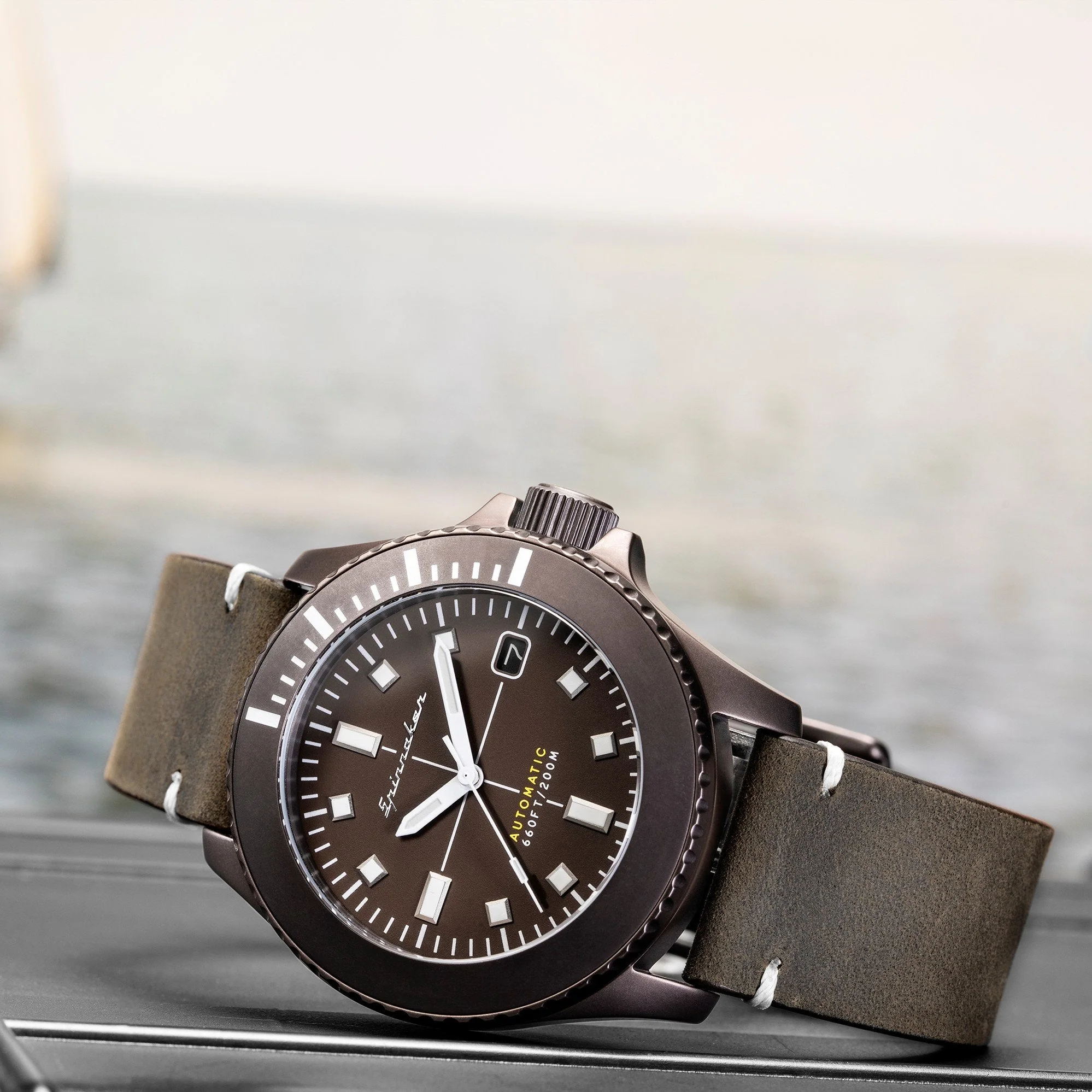 Spinnaker Men's Brown SP-5088-04 Watch - Image 4