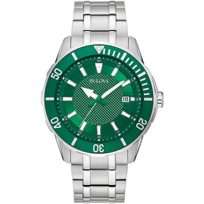 Bulova Classic Men's Green Watch - Image 5