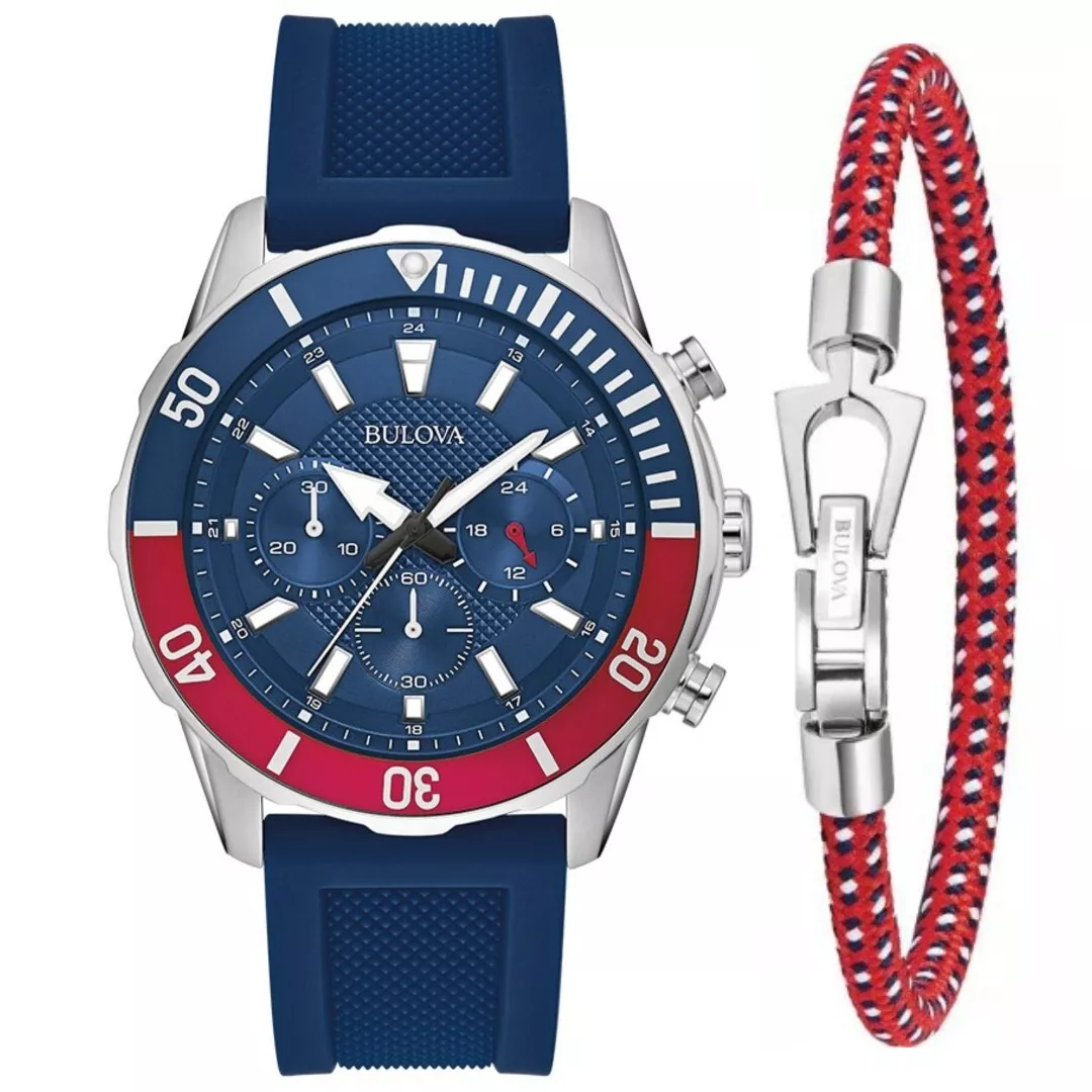 Bulova Exclusive Men's Blue Watch