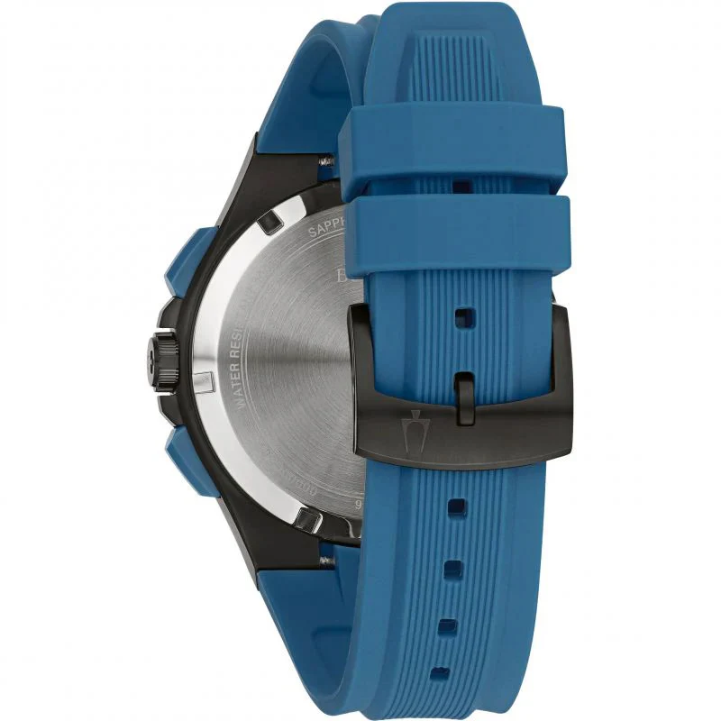 Bulova Maquina Men's Black Watch - Image 3