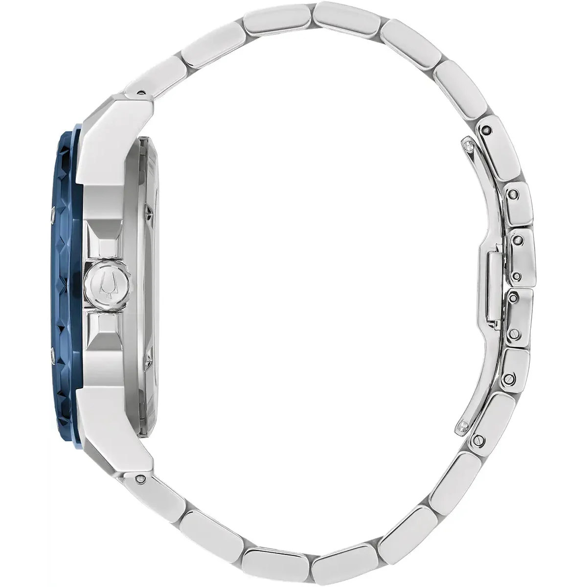 Bulova Marine Star Auto Men's Blue Watch - Image 2