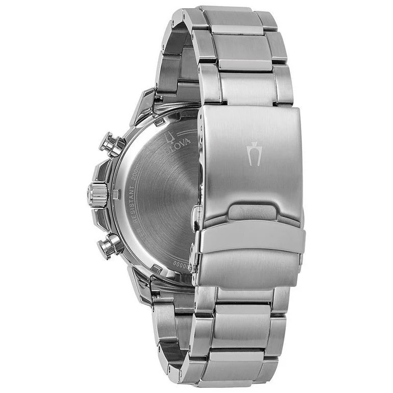 Bulova Marine Star Men's Black Watch - Image 3