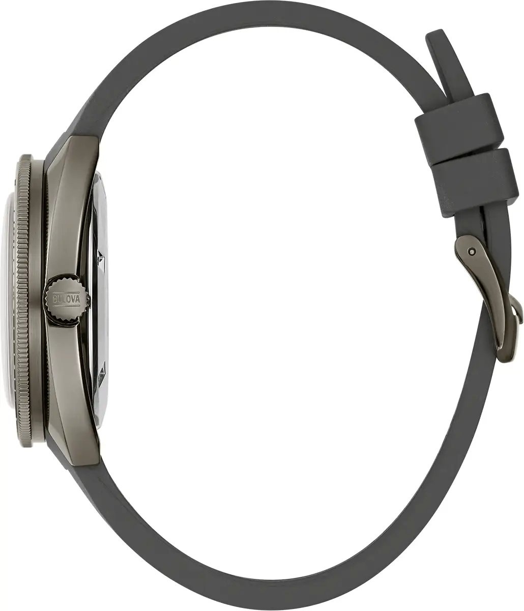 Bulova Oceanographer GMT Men's White Grey Watch - Image 3