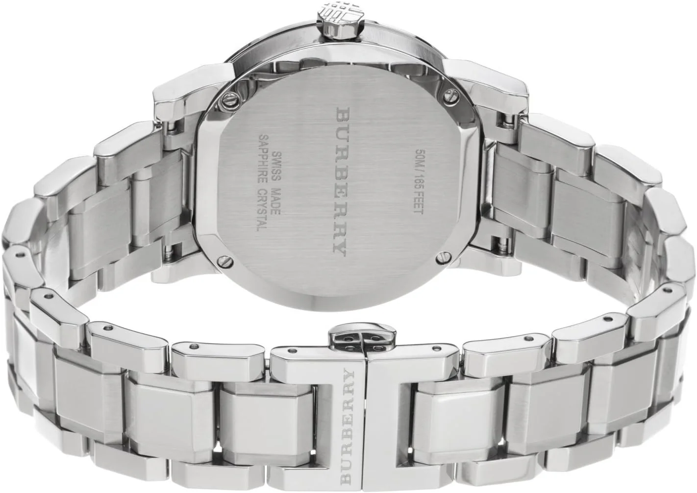 Burberry Ladies The City Silver 34mm Watch - Image 2