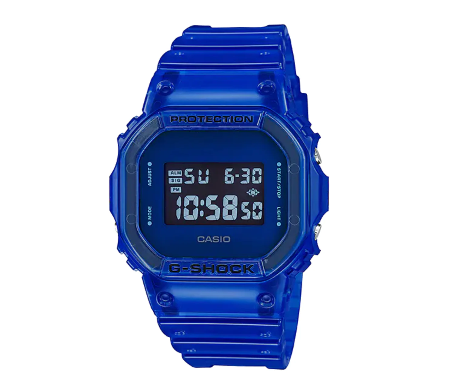 Casio G-Shock Watch Translucent Blue