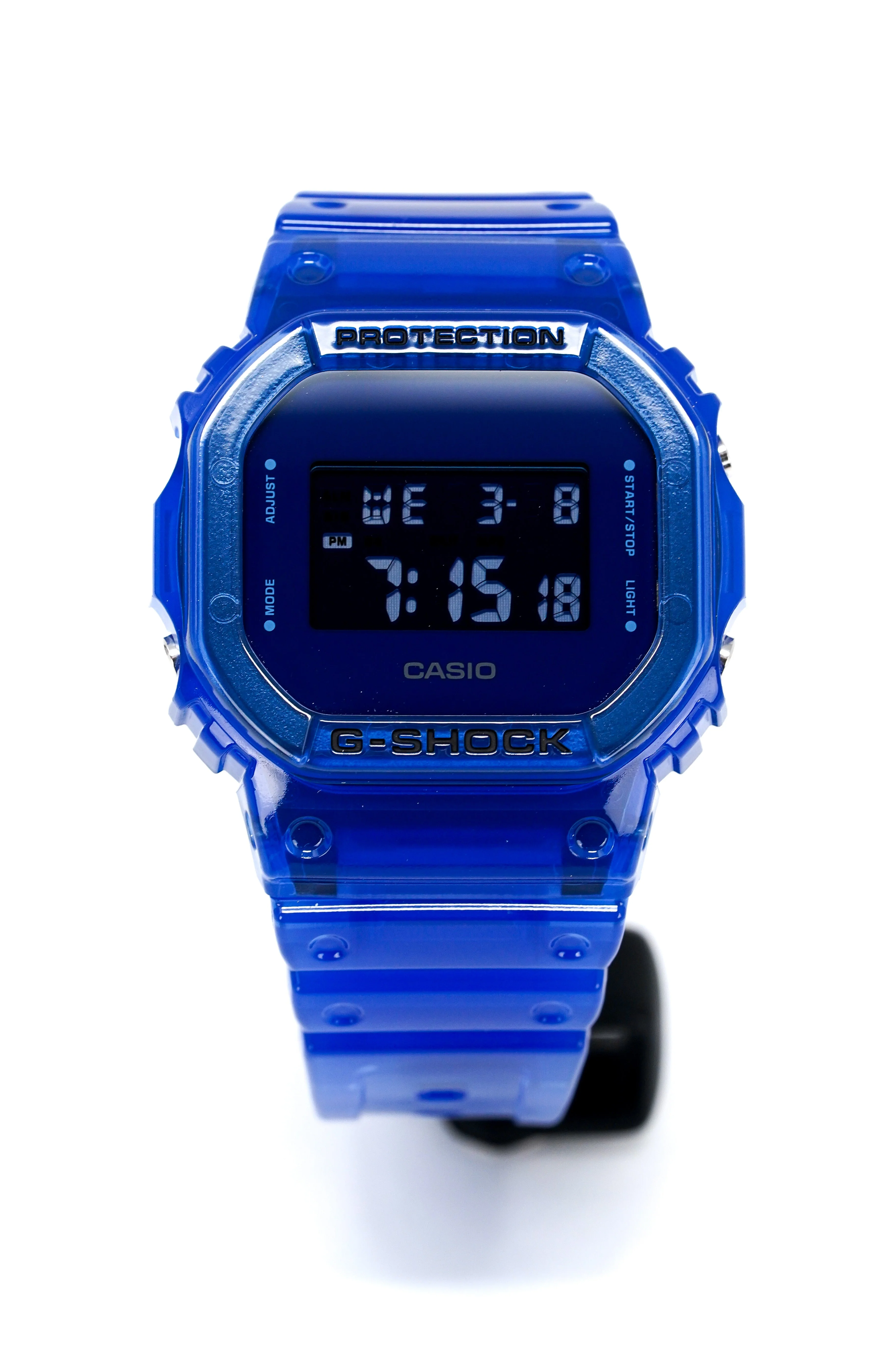 Casio G-Shock Watch Translucent Blue - Image 4