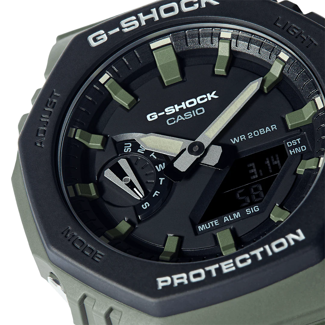 Casio G-Shock Men's Green Watch - Image 2
