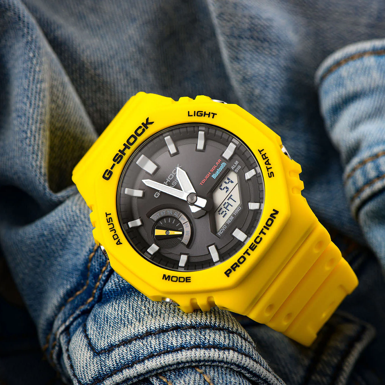 Casio G-Shock Men's Yellow Watch - Image 4