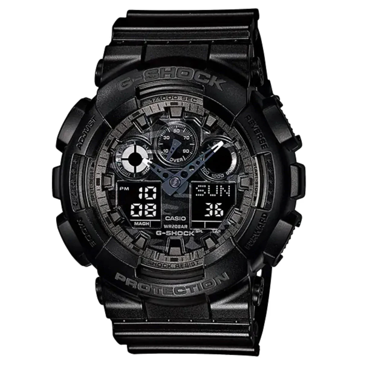 Casio G-Shock Watch Men's Black Camo