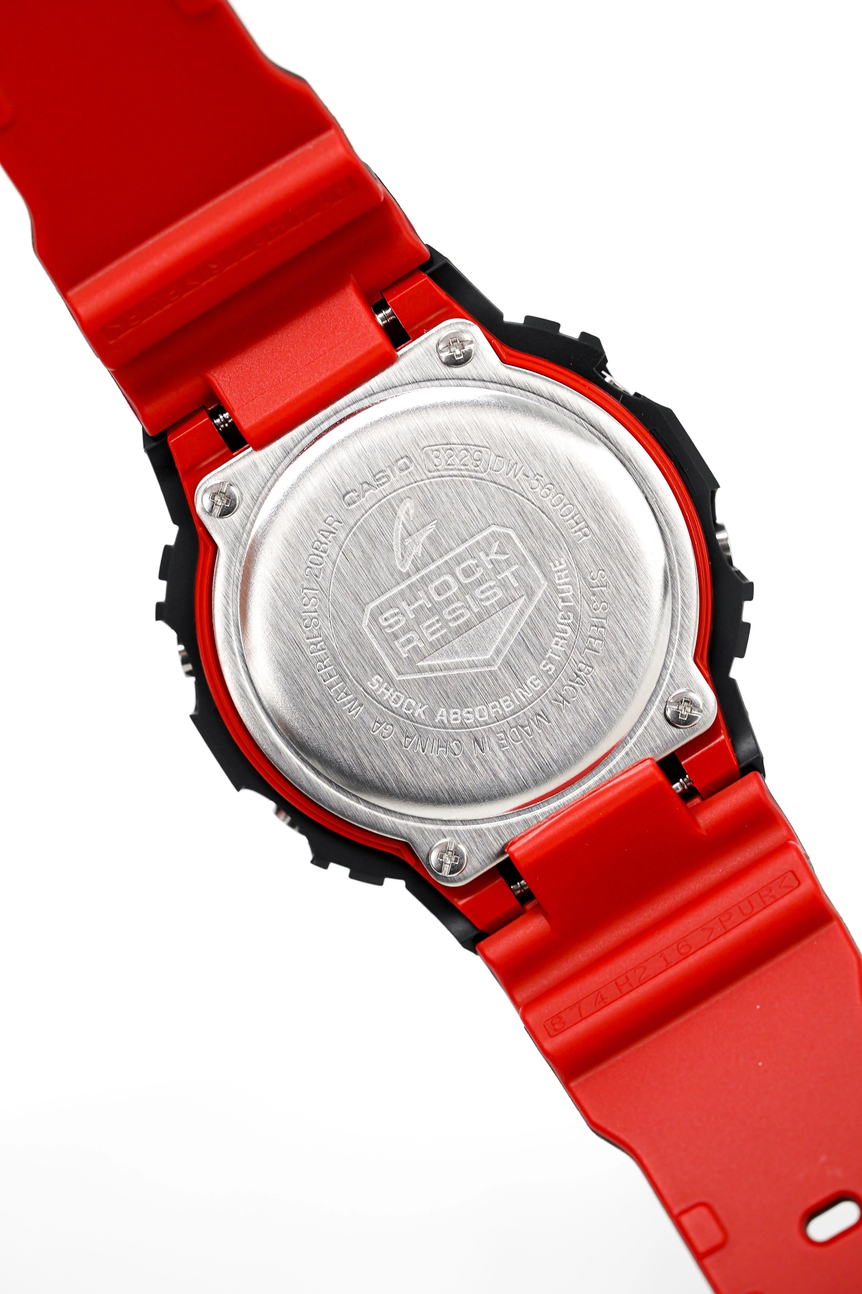 Casio G-Shock Watch Men's Black/Red - Image 2