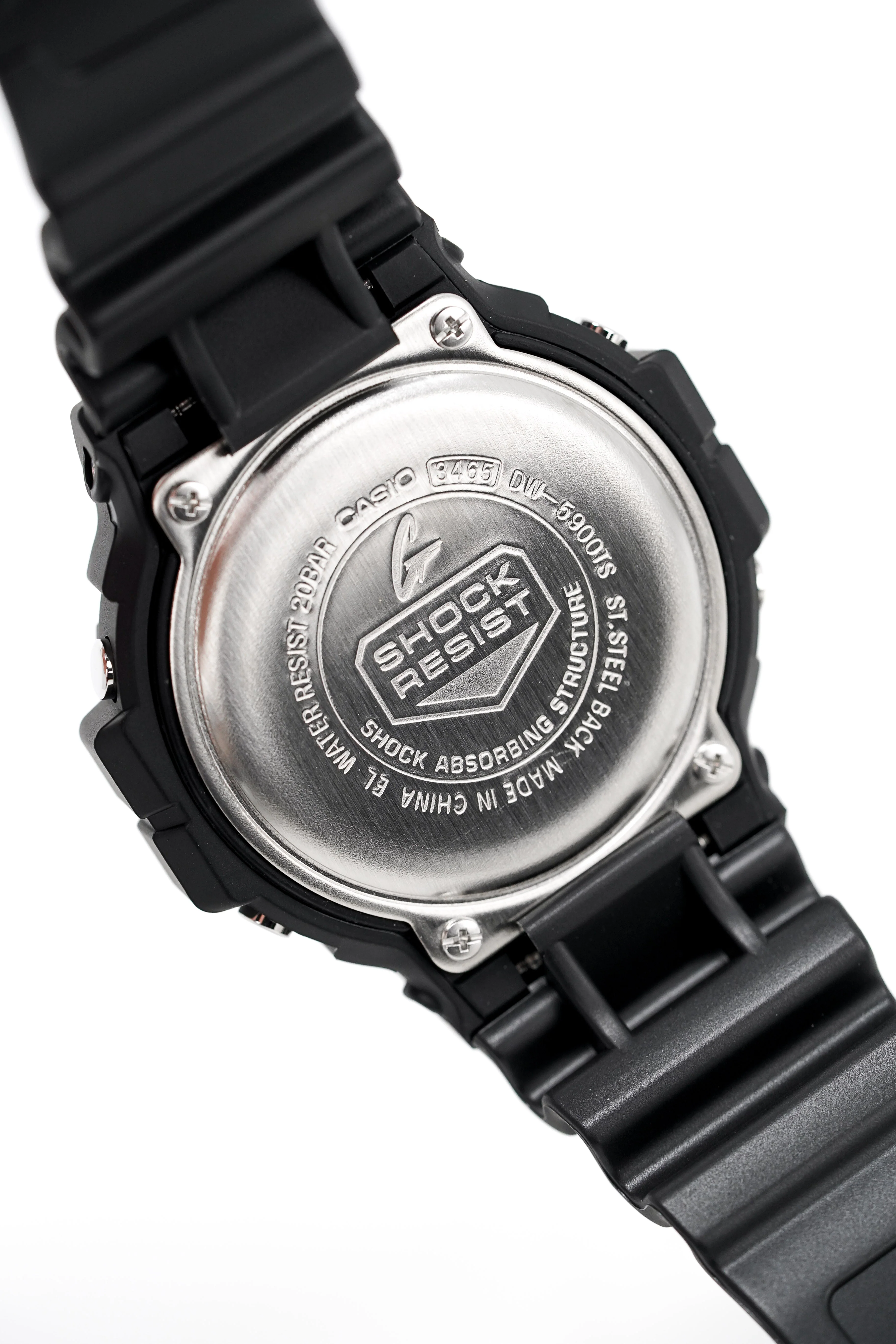 Casio G-Shock Watch Men's Shock Tech Skeleton Black/Green - Image 2