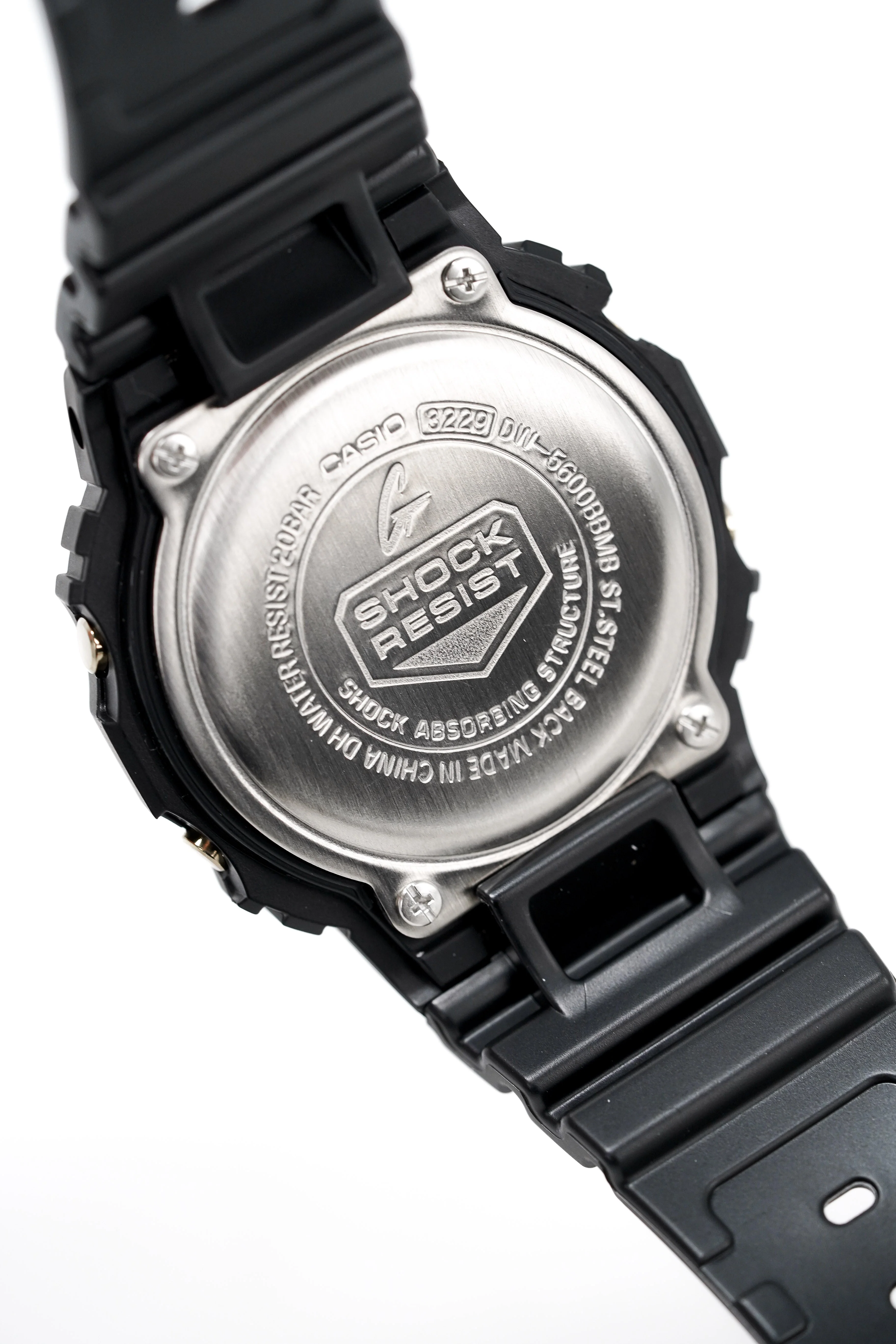 Casio G-Shock Watch Men's Square Metallic Gold Mirror Face - Image 2
