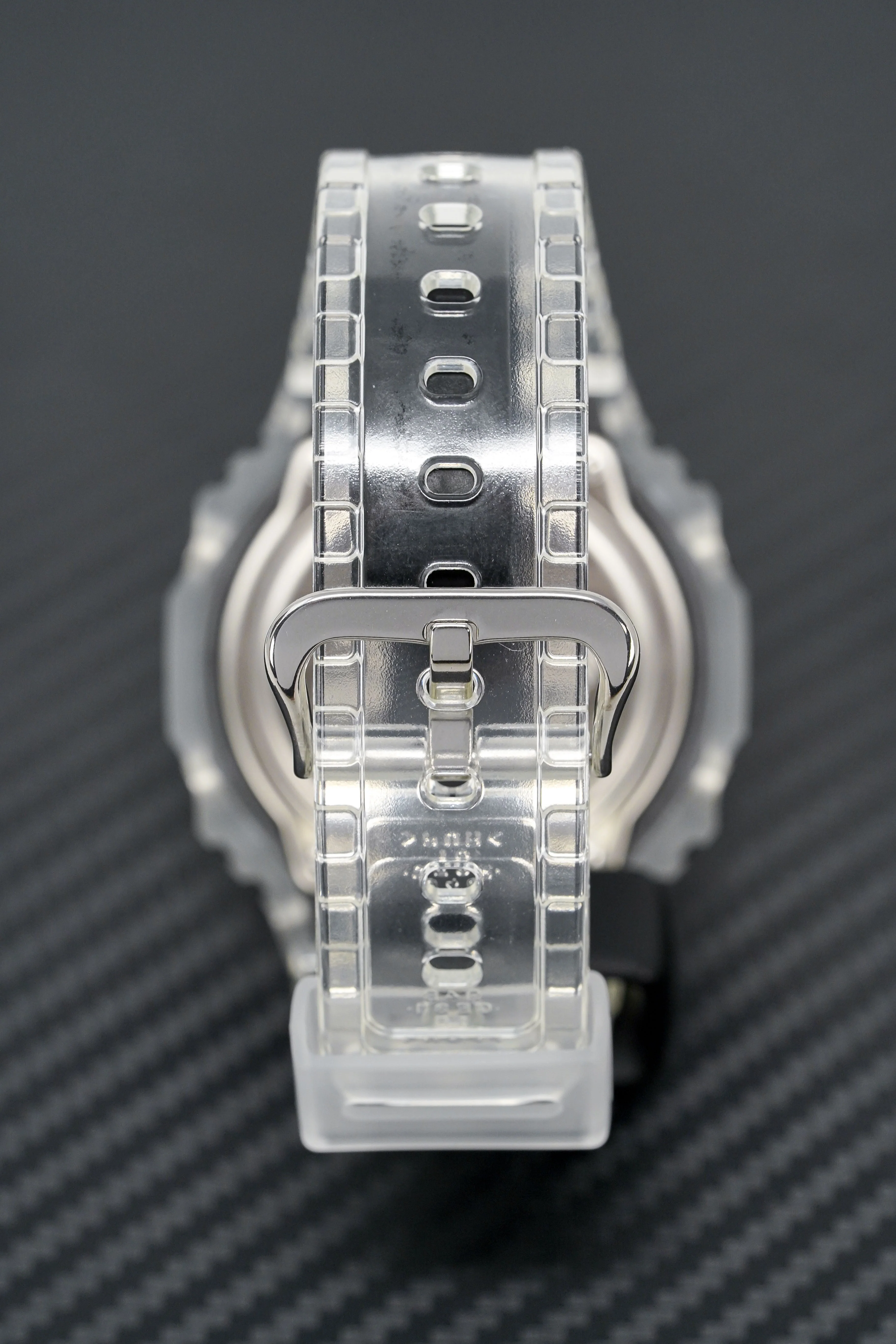 Casio G-Shock Watch Skeleton Series Clear White - Image 5