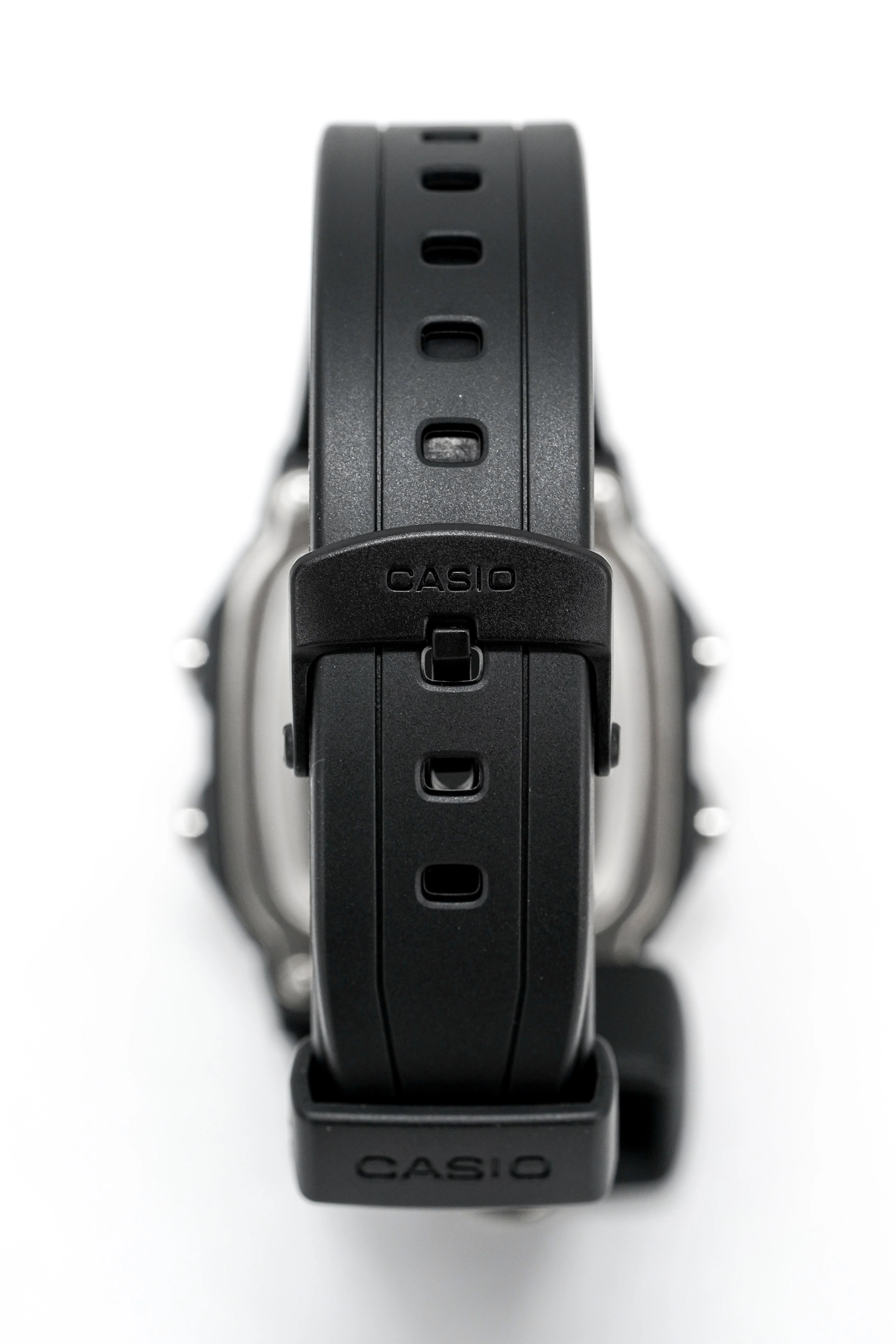 Casio Men's Watch Chronograph Digital Square Black - Image 5