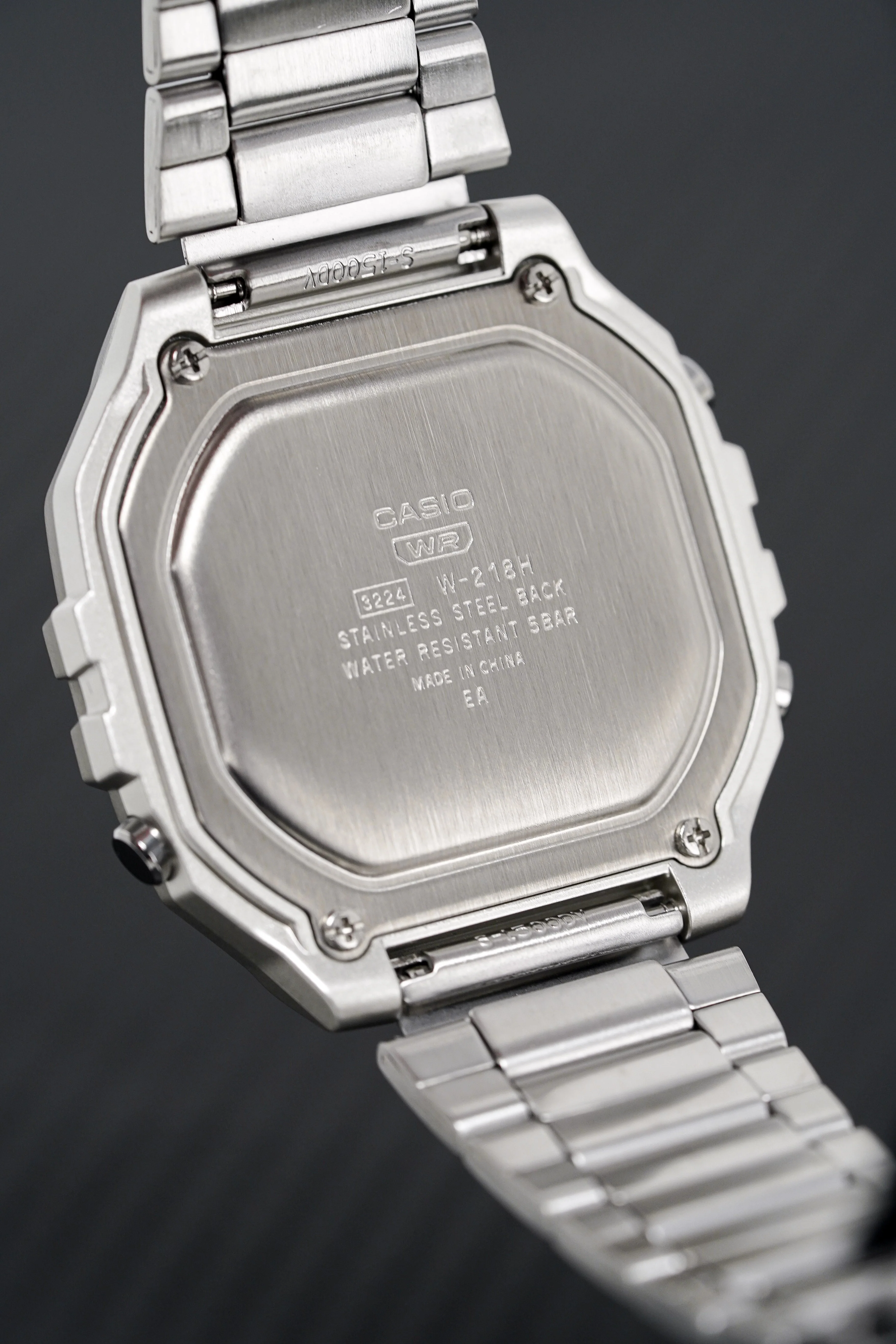 Casio Watch Chronograph Digital Silver - Image 2