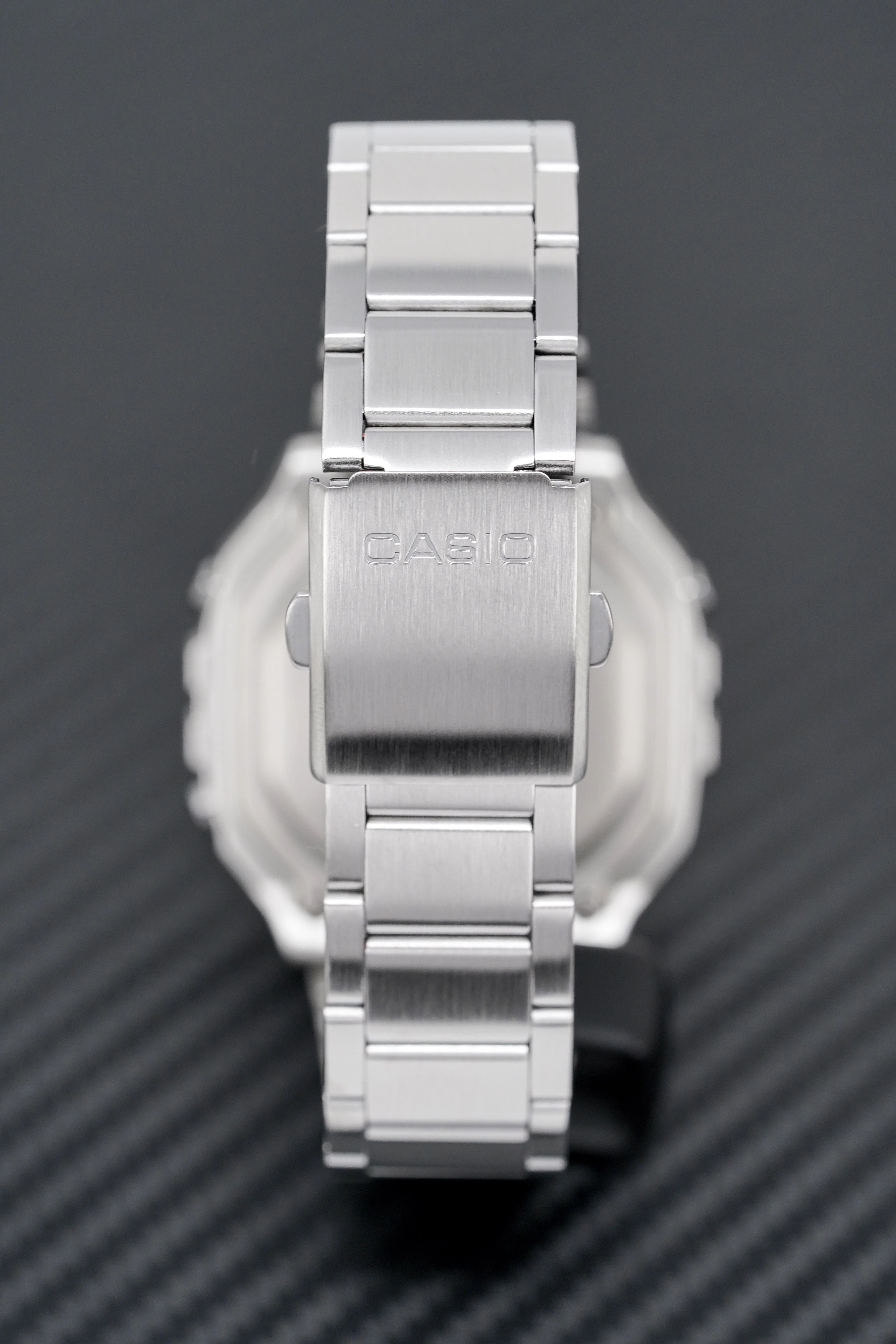 Casio Watch Chronograph Digital Silver - Image 5