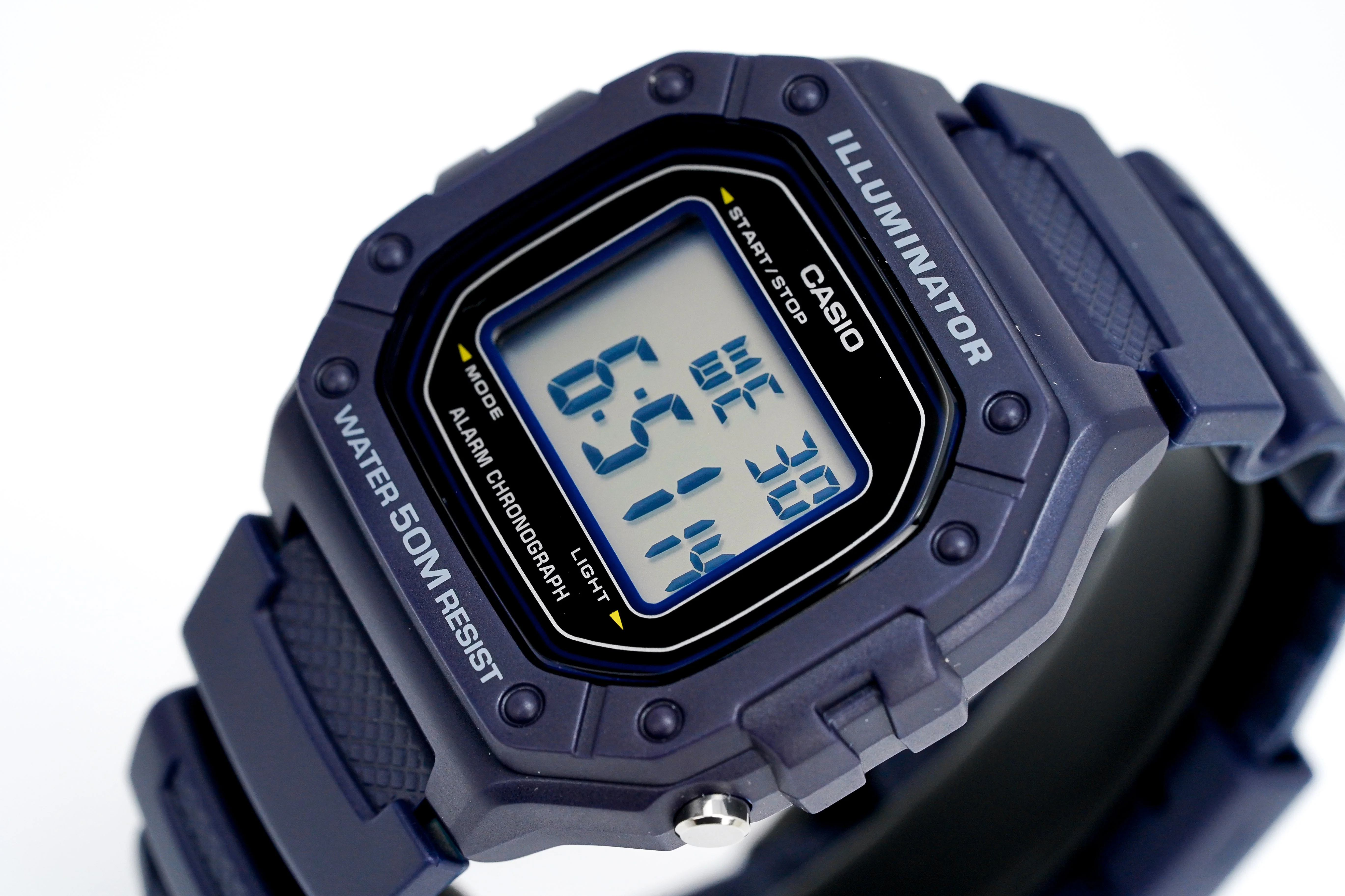 Casio Watch Chronograph Digital Blue - Image 3