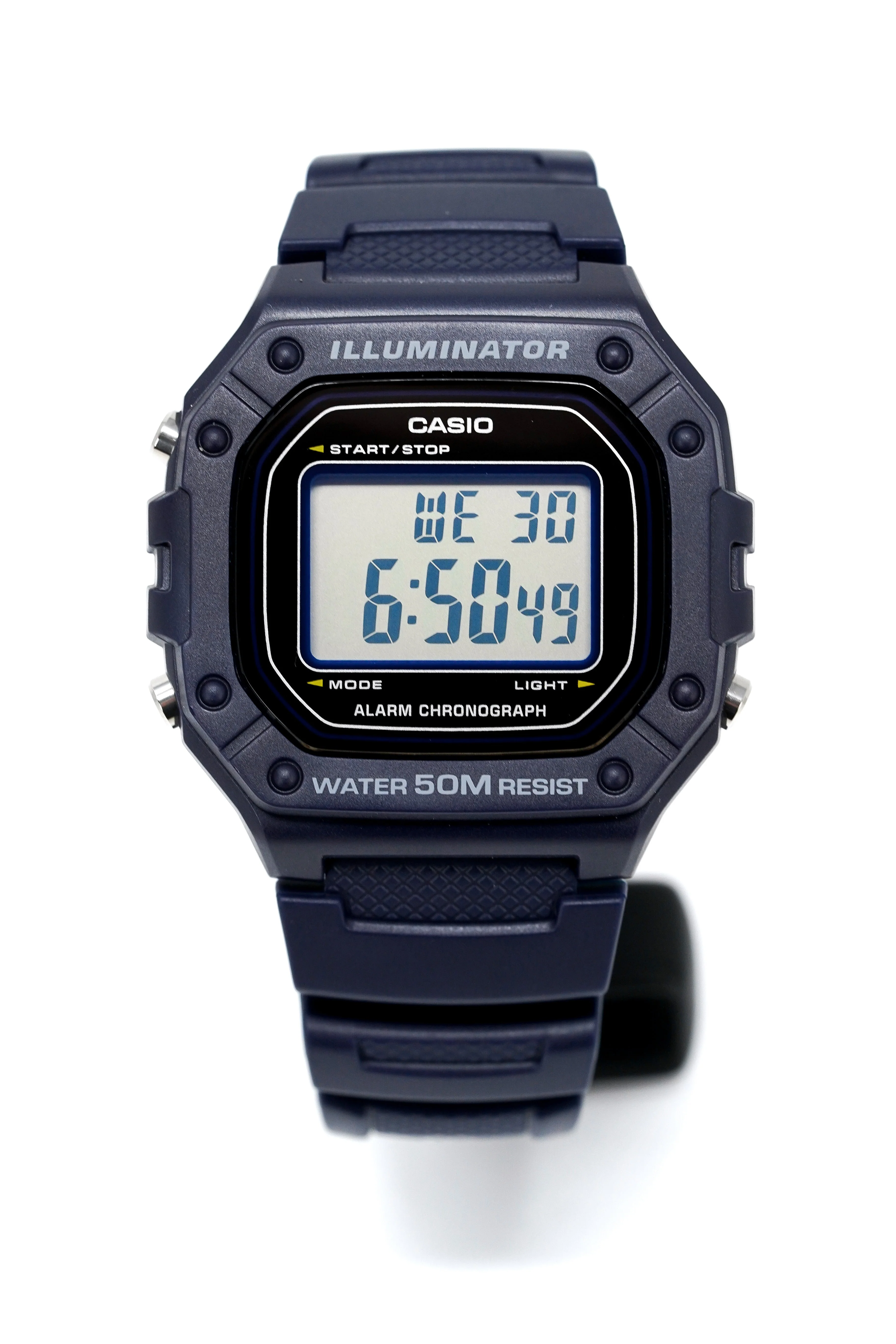 Casio Watch Chronograph Digital Blue - Image 4
