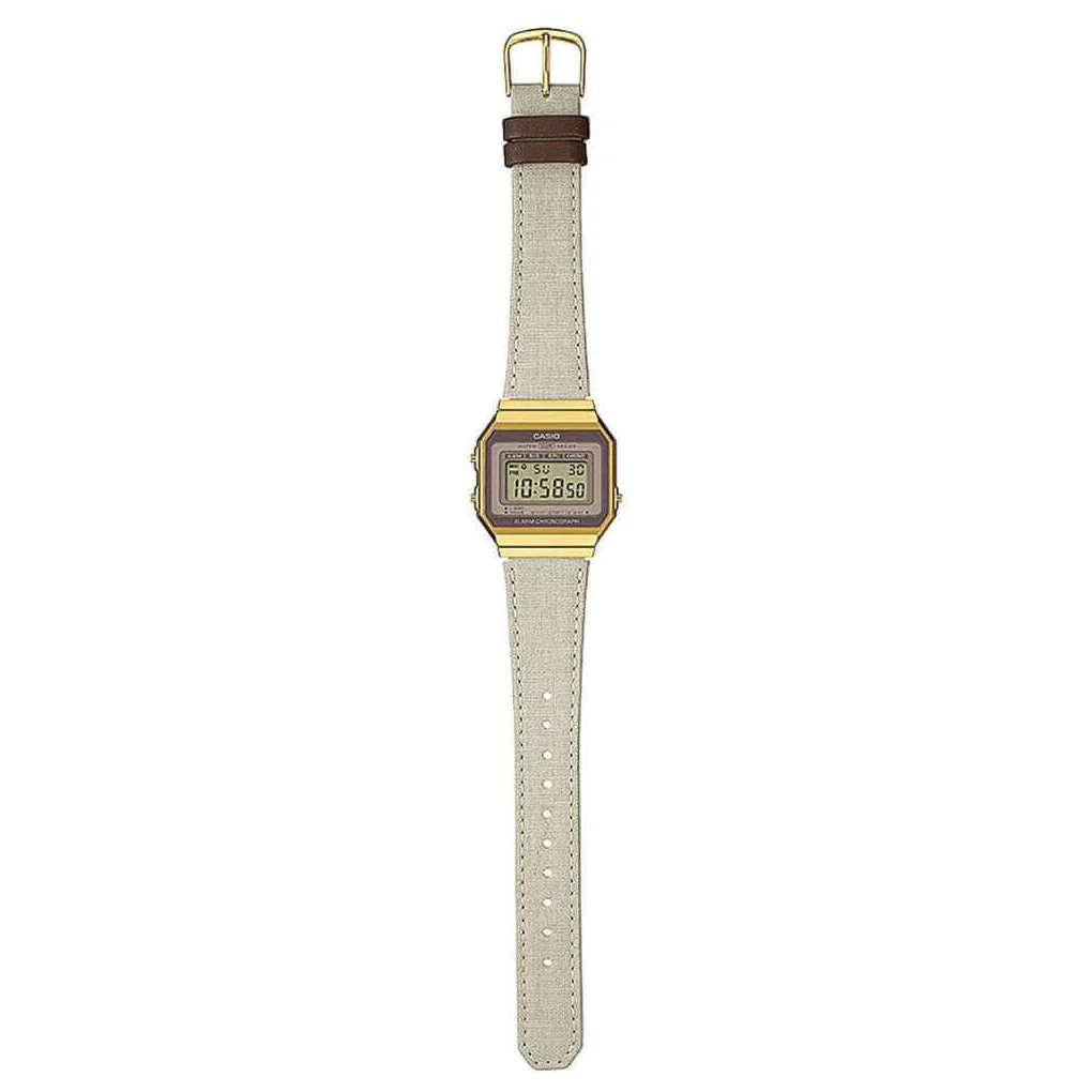 Casio Retro Vintage A700 Unisex Grey Watch - Image 3