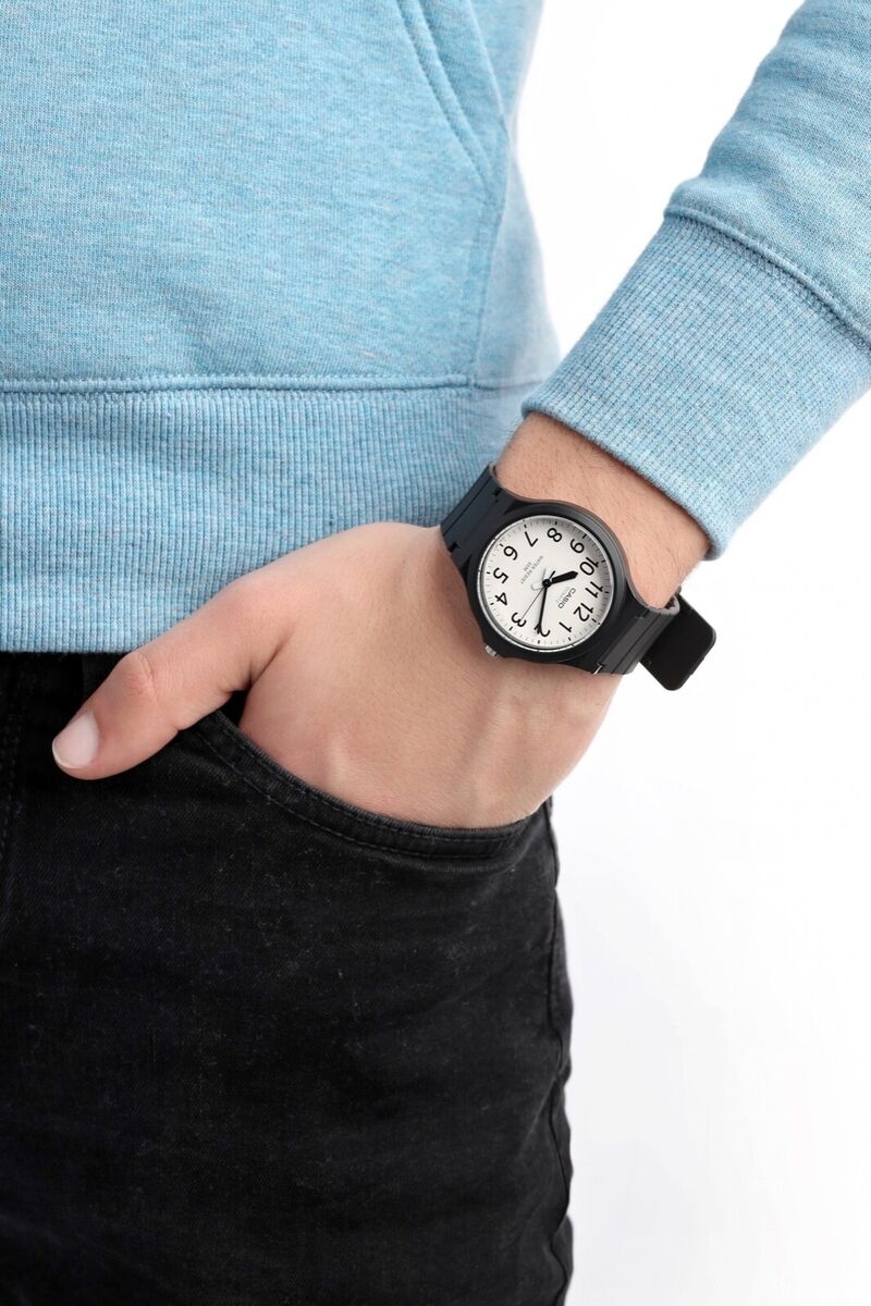 Casio Standard Men's White Analogue Watch - Image 2