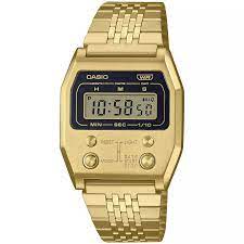 Casio Vintage Unisex Gold Watch - Image 2