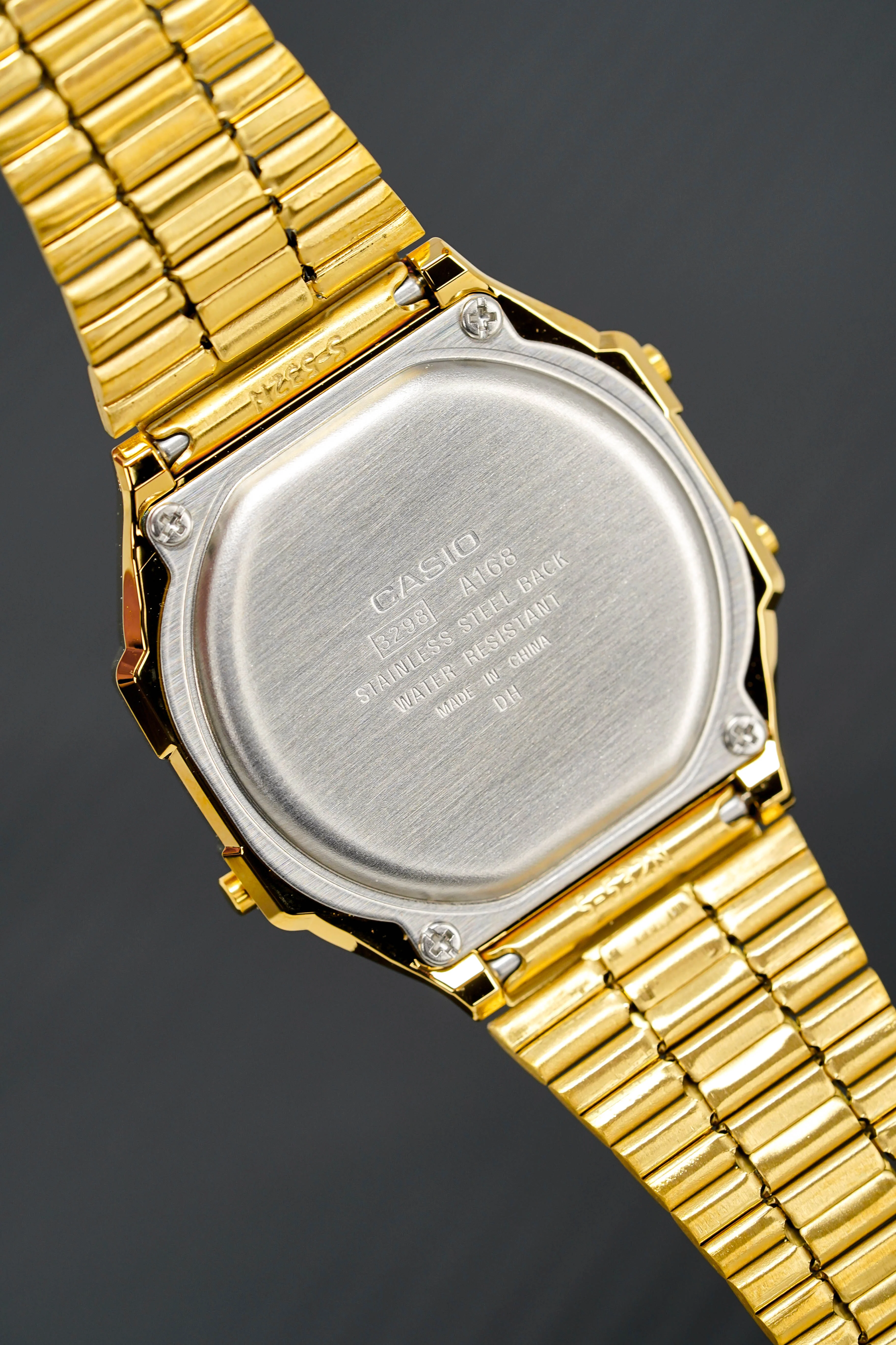 Casio Watch Digital Vintage Yellow Gold - Image 2