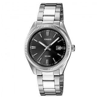Casio Women's Watch Stainless Steel Black