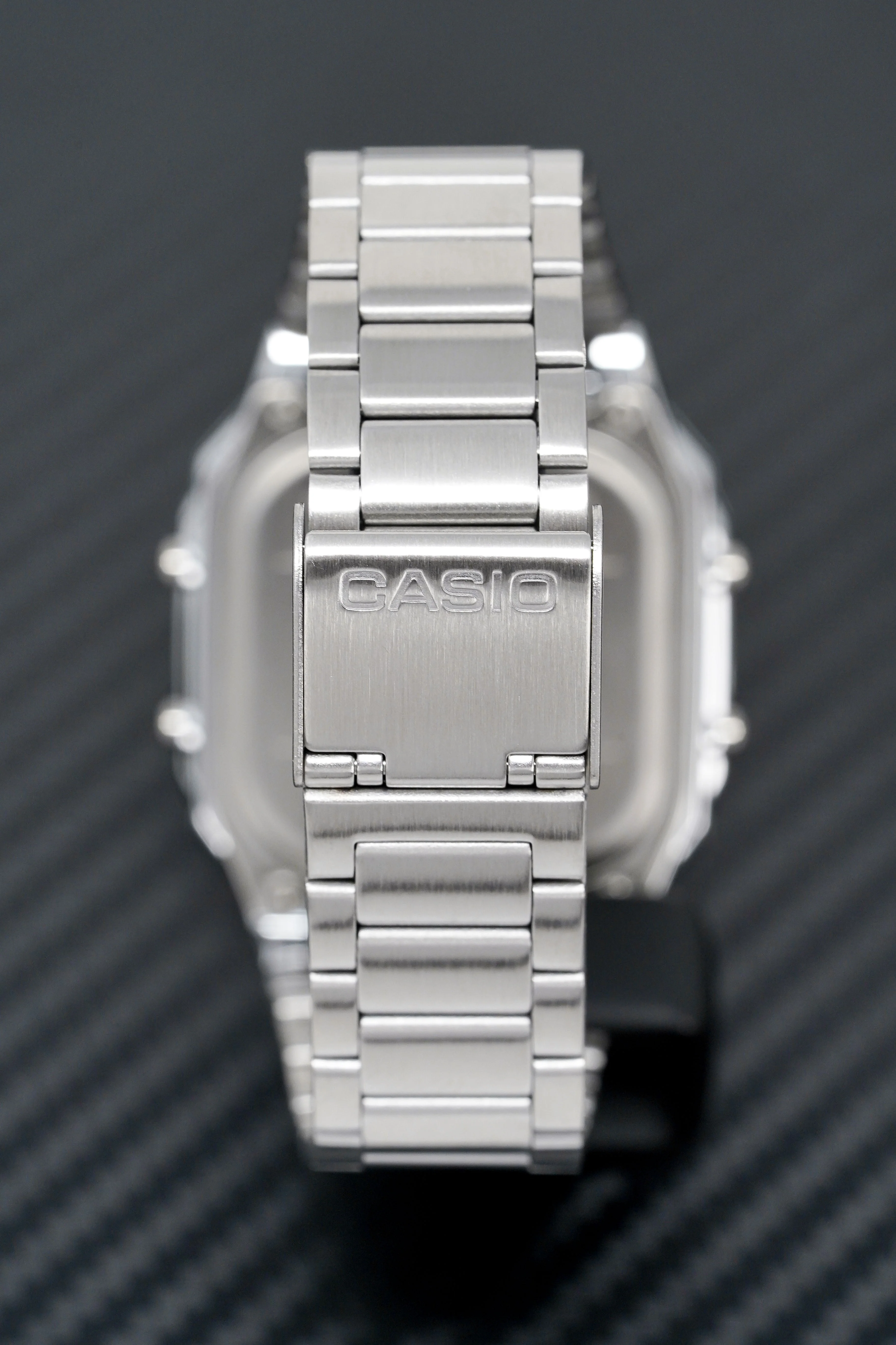 Casio Men's Watch Vintage Data Bank Digital Steel - Image 5
