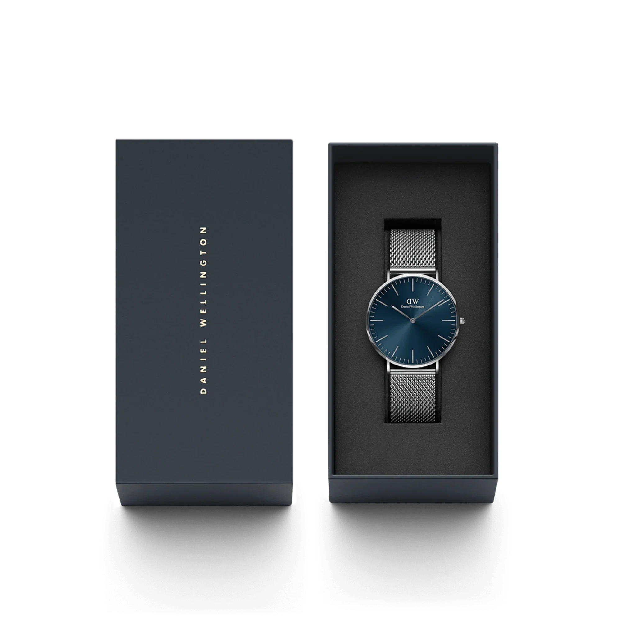 Daniel Wellington Classic Mesh Arctic  Men's Blue Watch - Image 7