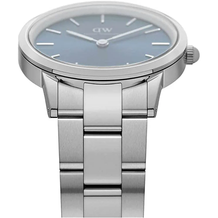 Daniel Wellington Iconic Link Arctic  Ladies Silver Watch - Image 3