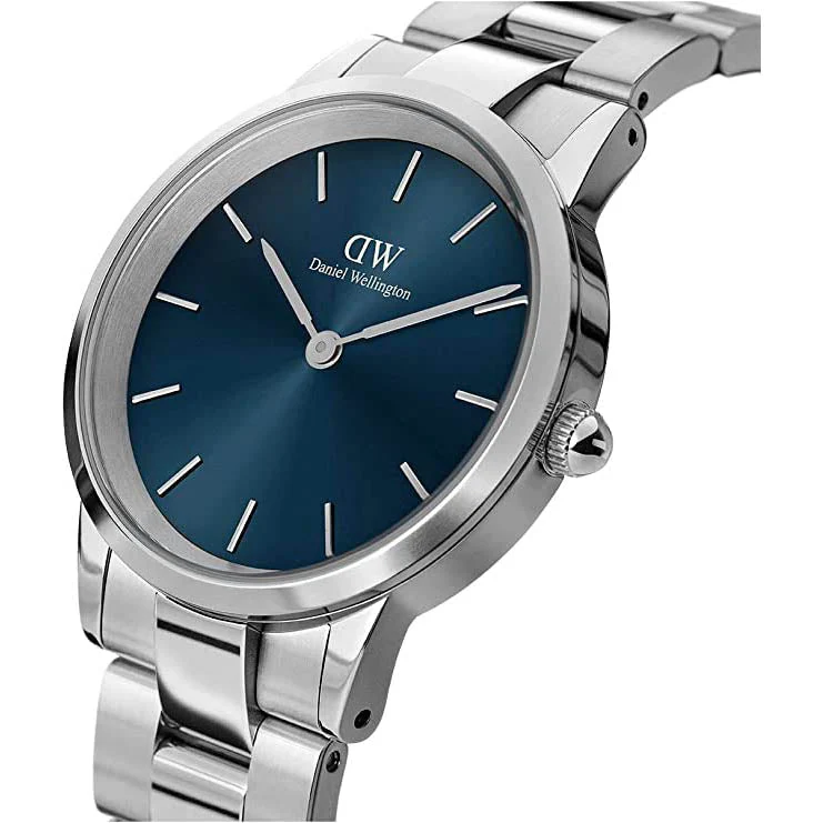 Daniel Wellington Iconic Link Arctic  Ladies Silver Watch - Image 4