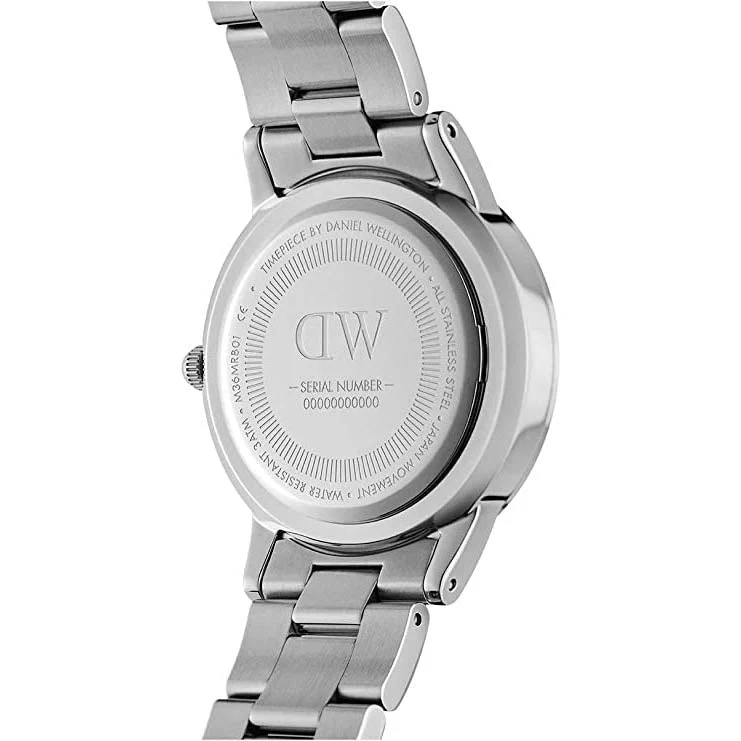 Daniel Wellington Iconic Link Arctic  Ladies Silver Watch - Image 5