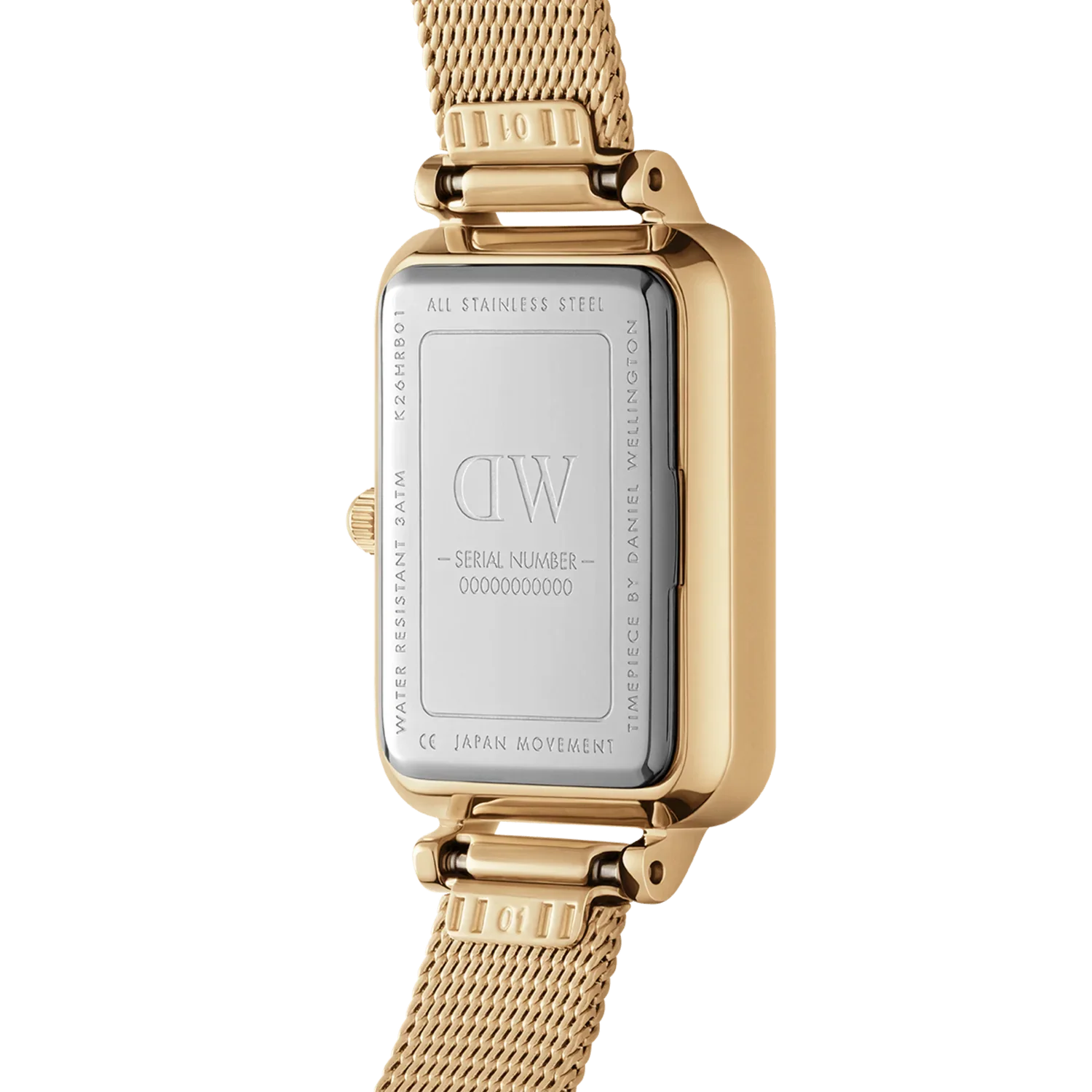 Daniel Wellington Quadro Ladies Green Watch - Image 3