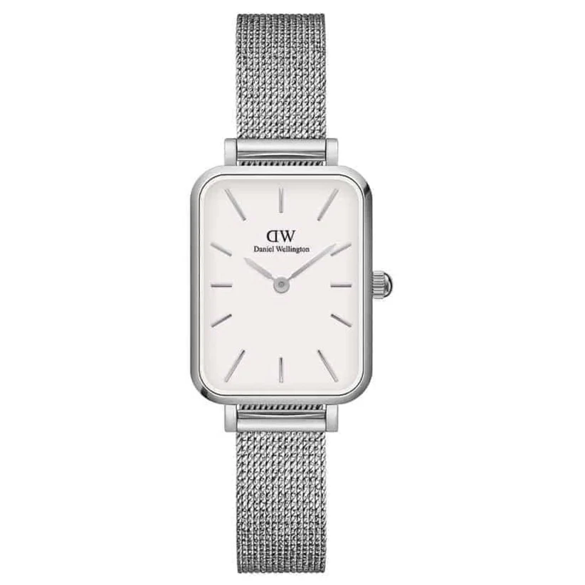 Daniel Wellington Ladies White Quadro Watch