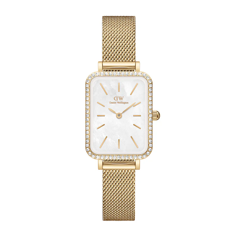Daniel Wellington Quadro Ladies White Watch